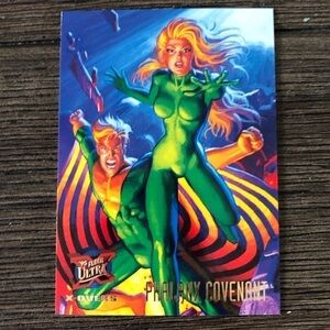 X-Men ’95 Fleer Ultra trading card: X-Overs: Phalanx Covenant #123